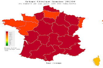 La grippe s\'intensifie sur toute la France