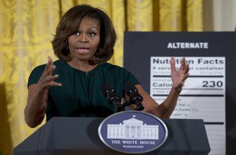 Obésité : Michelle Obama s'attaque aux étiquettes alimentaires