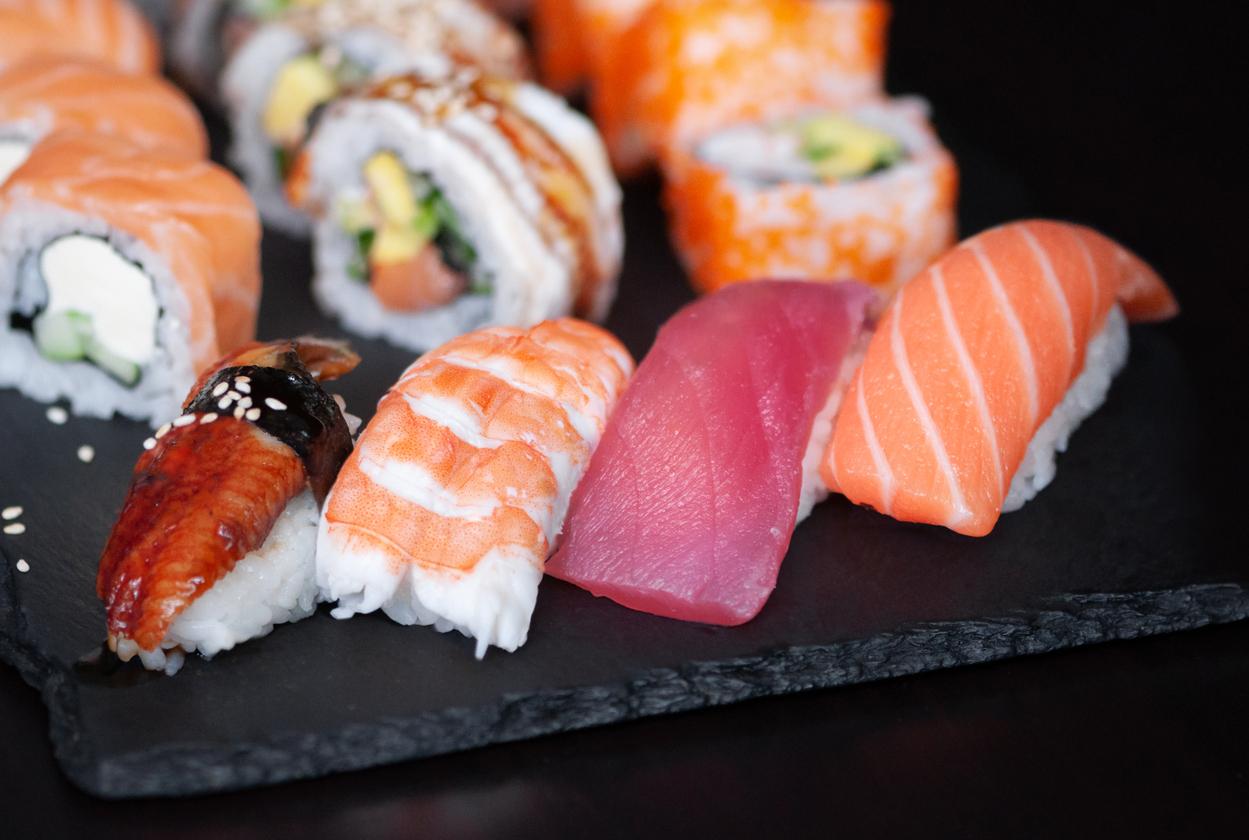 Métaux lourds et arsenic : attention à la consommation de sushis !