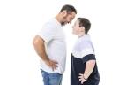 La bedaine de papa annonce un risque d’obésité chez les enfants